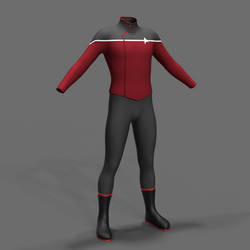 [WIP] Star Trek Lower Decks Uniform for DAZ