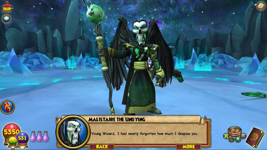 Wizard101-Malistare the Undying by PrincessTitanwarrior on DeviantArt