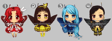 Auction ADOPT Chibi butterfly// closed //