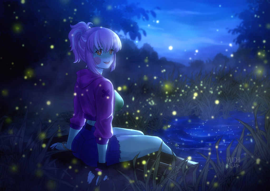 finished YCH fireflies