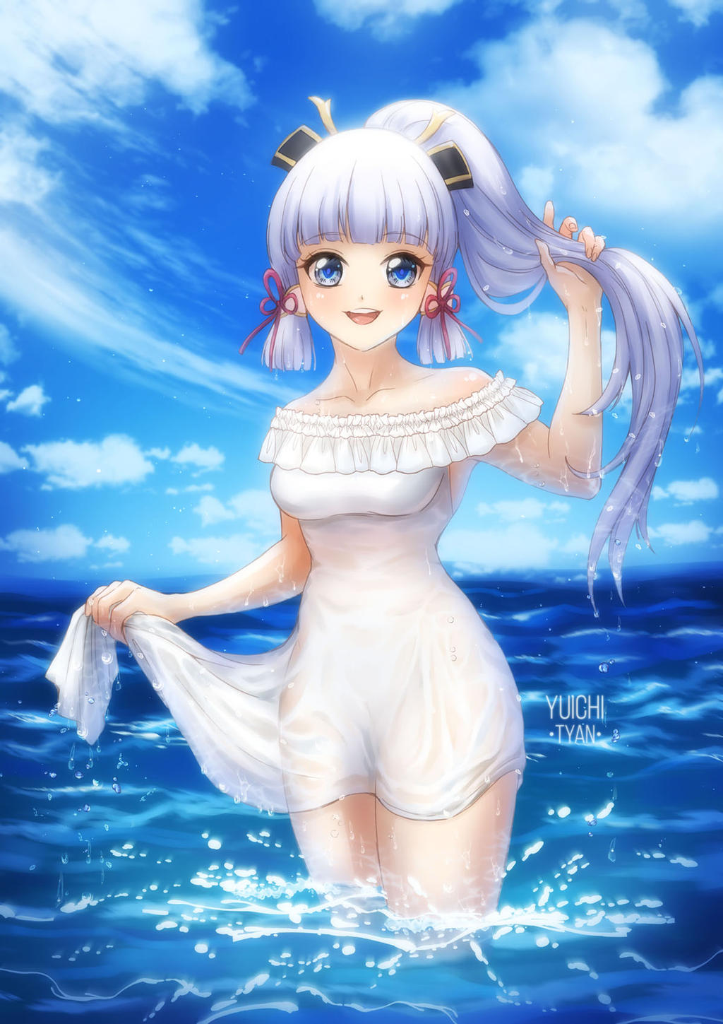 fanart Genshin Impact Ayaka