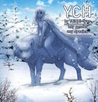 open auction YCH girl and wolf by YuiChi-tyan