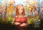 open YCH autumn portrait by YuiChi-tyan