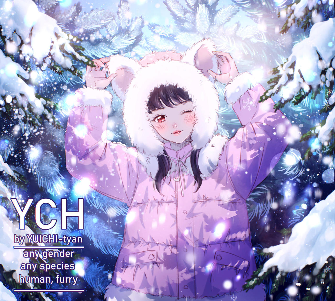 open YCH winter mood