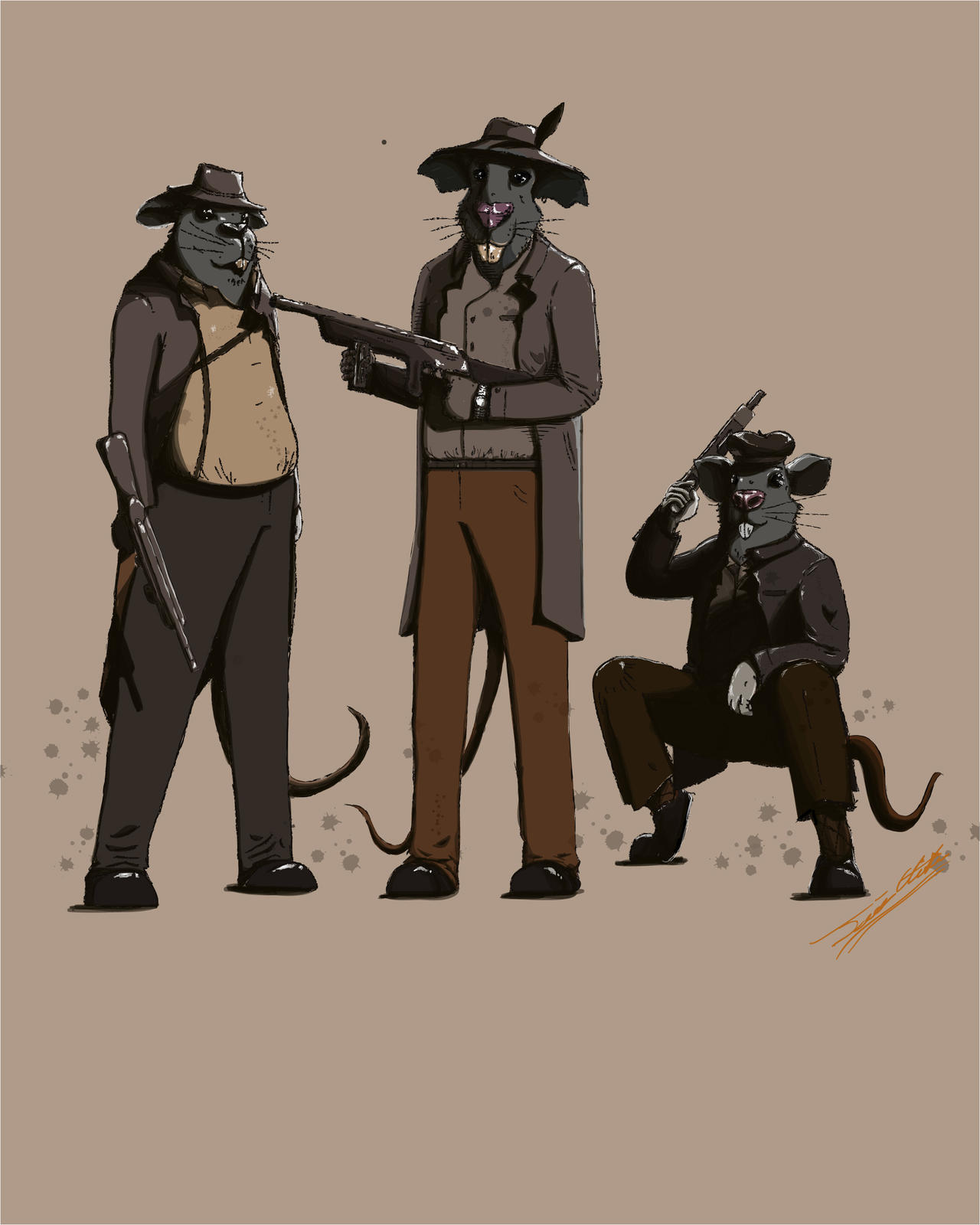 Famous Mob Rats The Rats Mafia by JohnVTS on DeviantArt