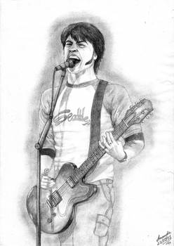 Desenho Dave Grohl