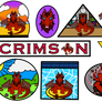 Revamped Crimson sticker sheet