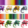 CLOSED random color palette rainwing adopts :3