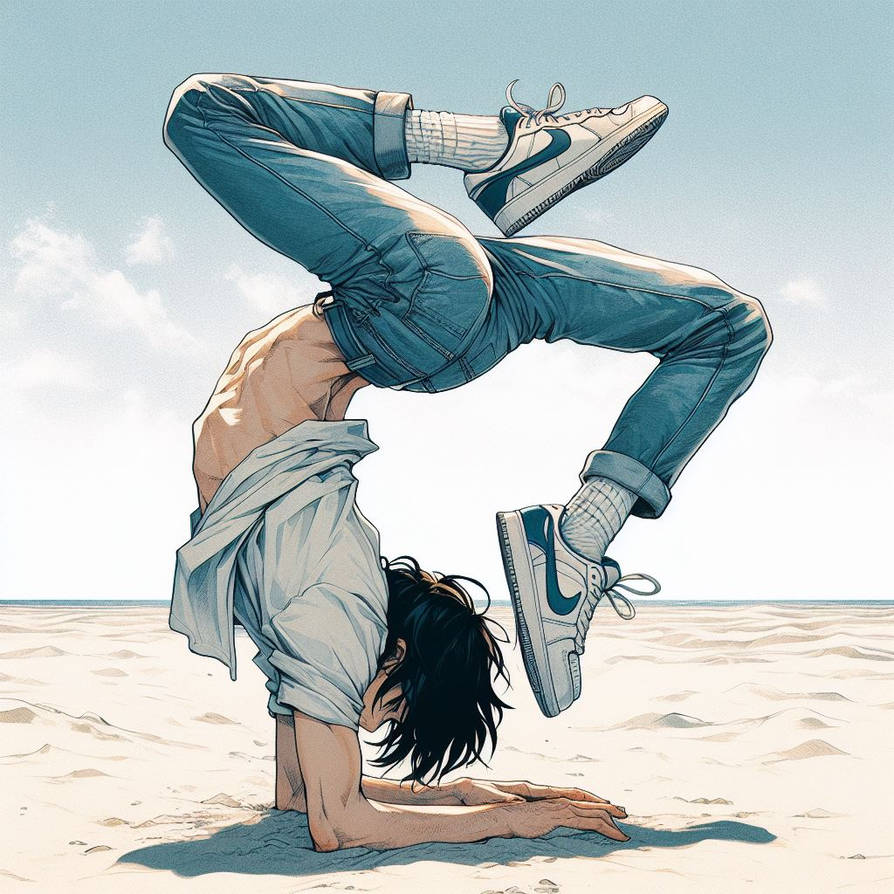 Anime Male Contortion by Yohi434 on DeviantArt