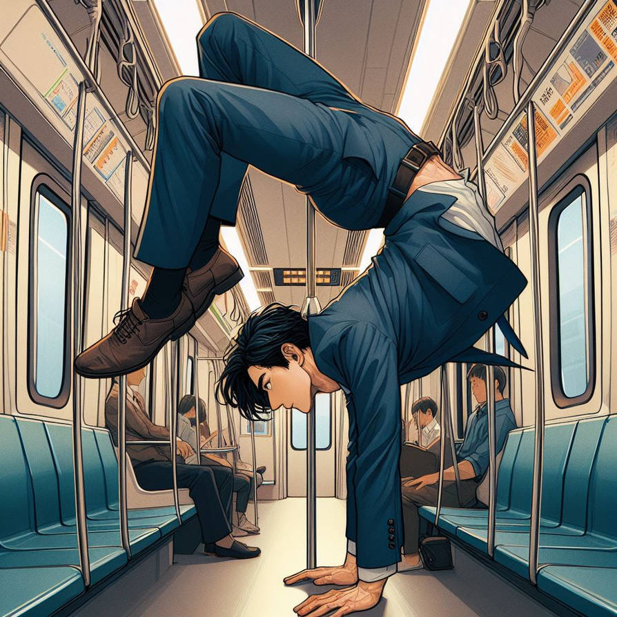 Anime Male Contortion by Yohi434 on DeviantArt