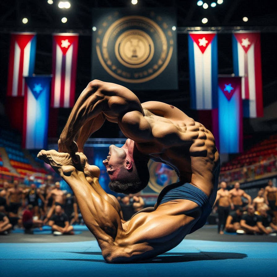 Contortion Bodybuilding Male Contortion by Yohi434 on DeviantArt