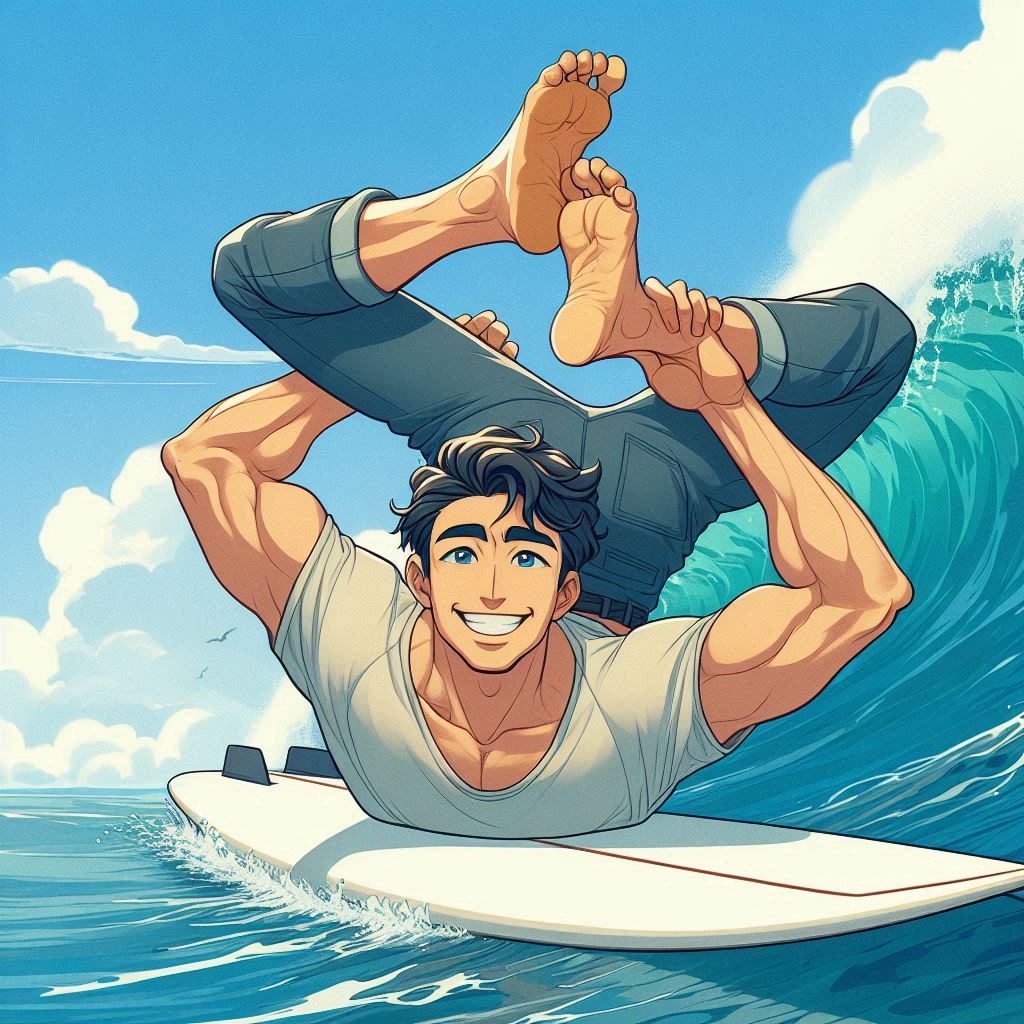 Anime Male Contortion by Yohi434 on DeviantArt