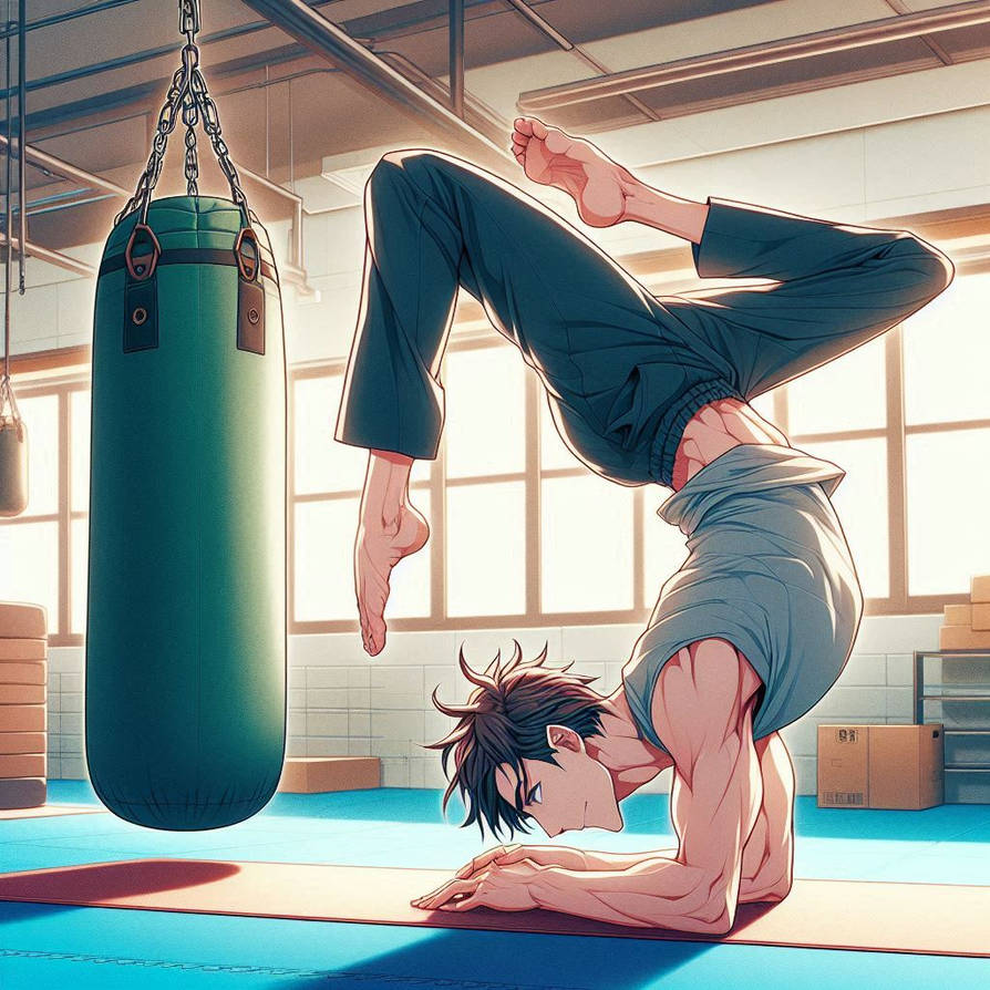 Anime Male Contortion by Yohi434 on DeviantArt