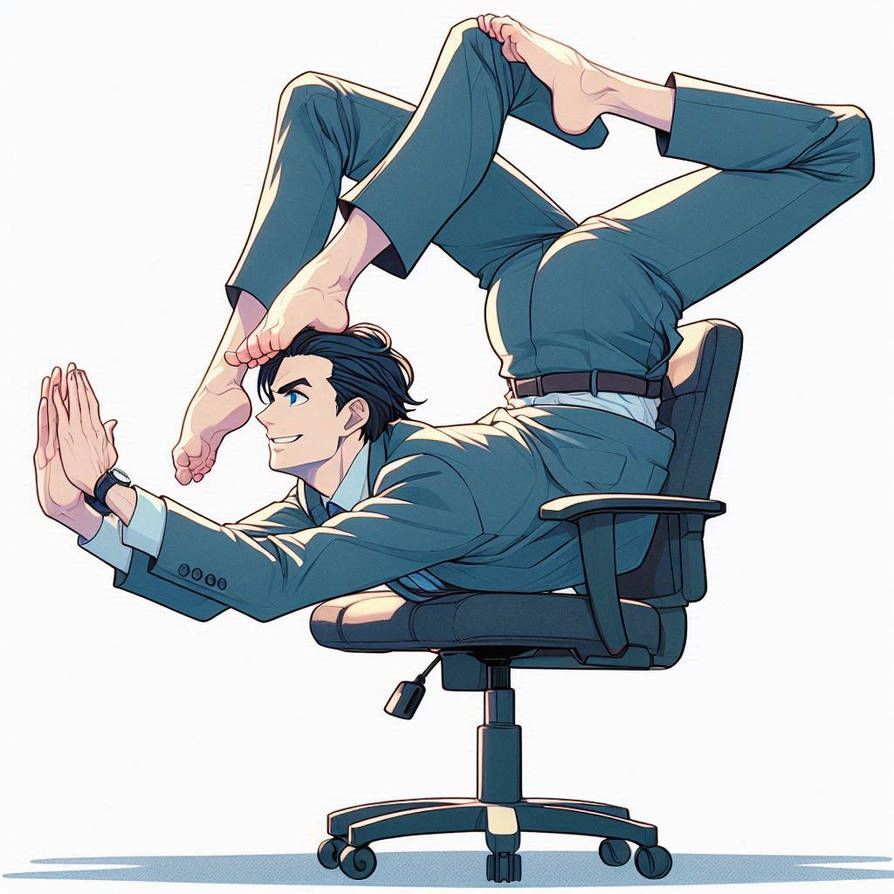 Anime Male Contortion by Yohi434 on DeviantArt