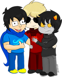 hugs (Homestuck secret santa exchange)