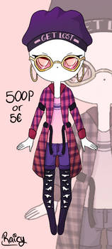 Outfit Adopt - 200 Points - 2 Euros Discount- Open