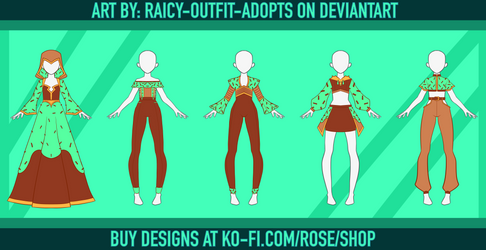 [OPEN] Ko-Fi Outfit Shop #135