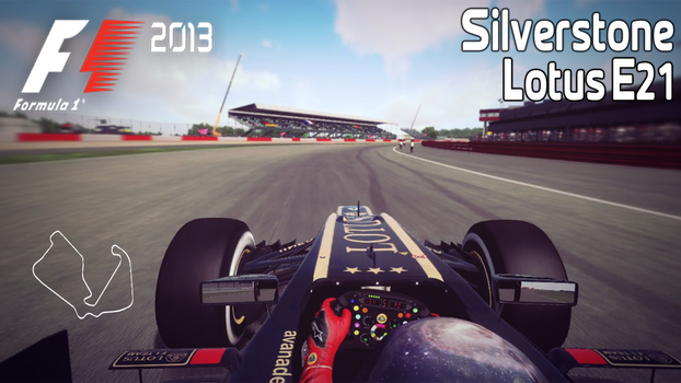 F1 2013 | A Lap Of Silverstone | Lotus E21 |