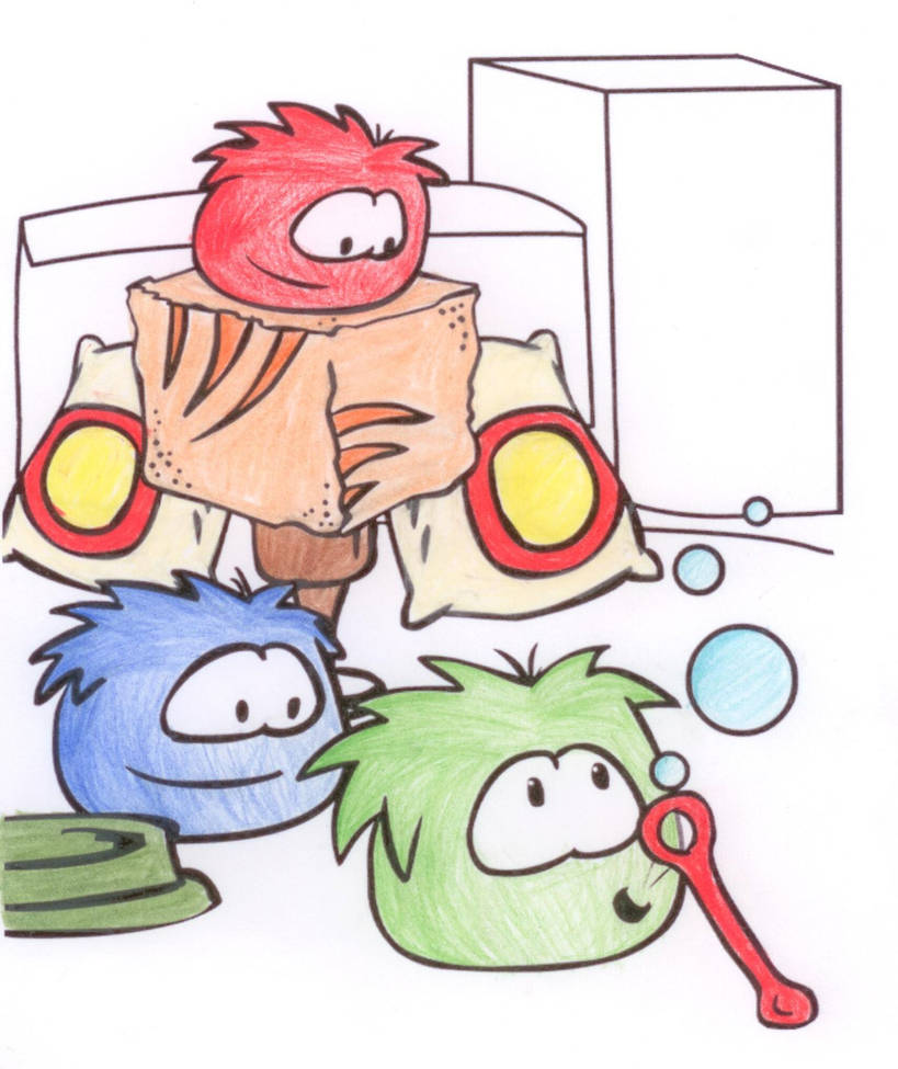 CP- Puffle bubbles by MaikaFranklinCLW3 on DeviantArt