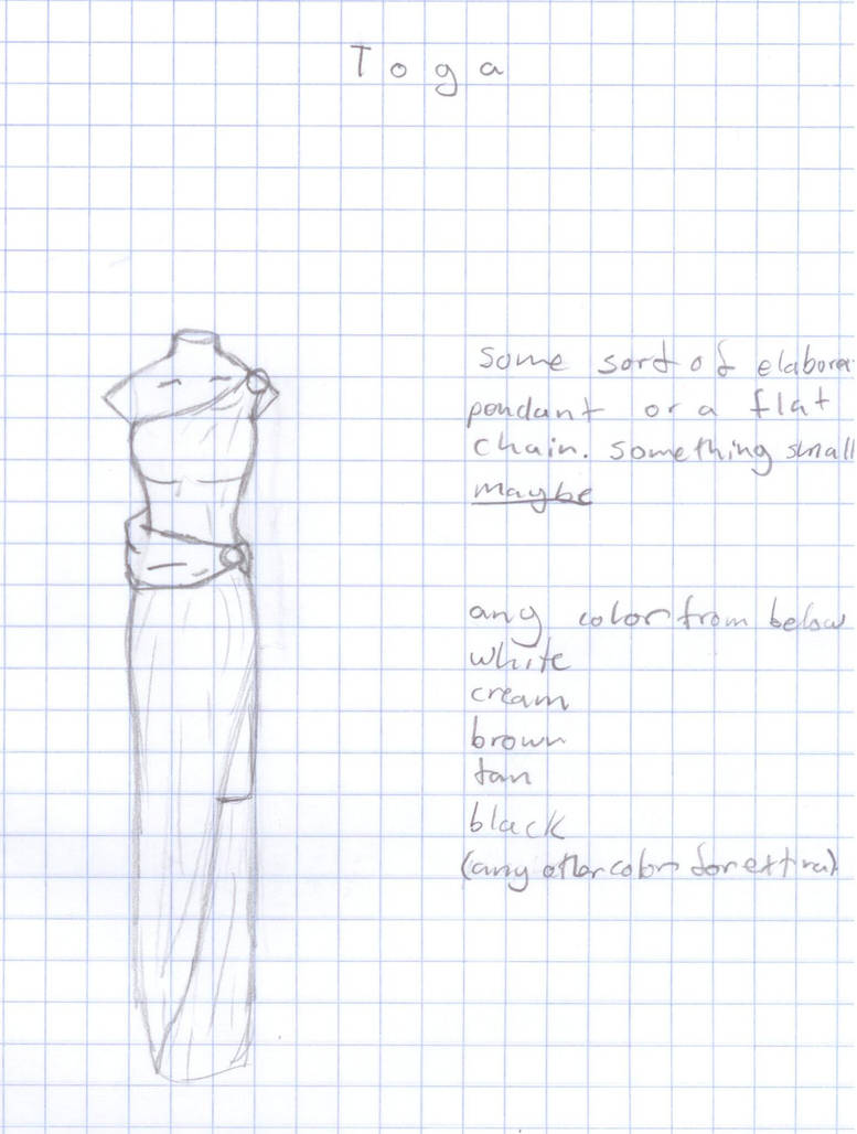 Toga design by MaikaFranklinCLW3 on DeviantArt