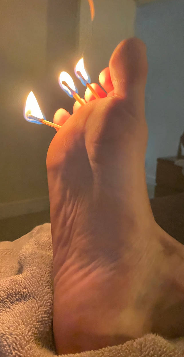 Fire Toes Feet on fire by smellysocklover1 on DeviantArt