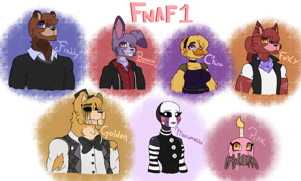 Fnaf1_design_AU by Lady-Virus on DeviantArt