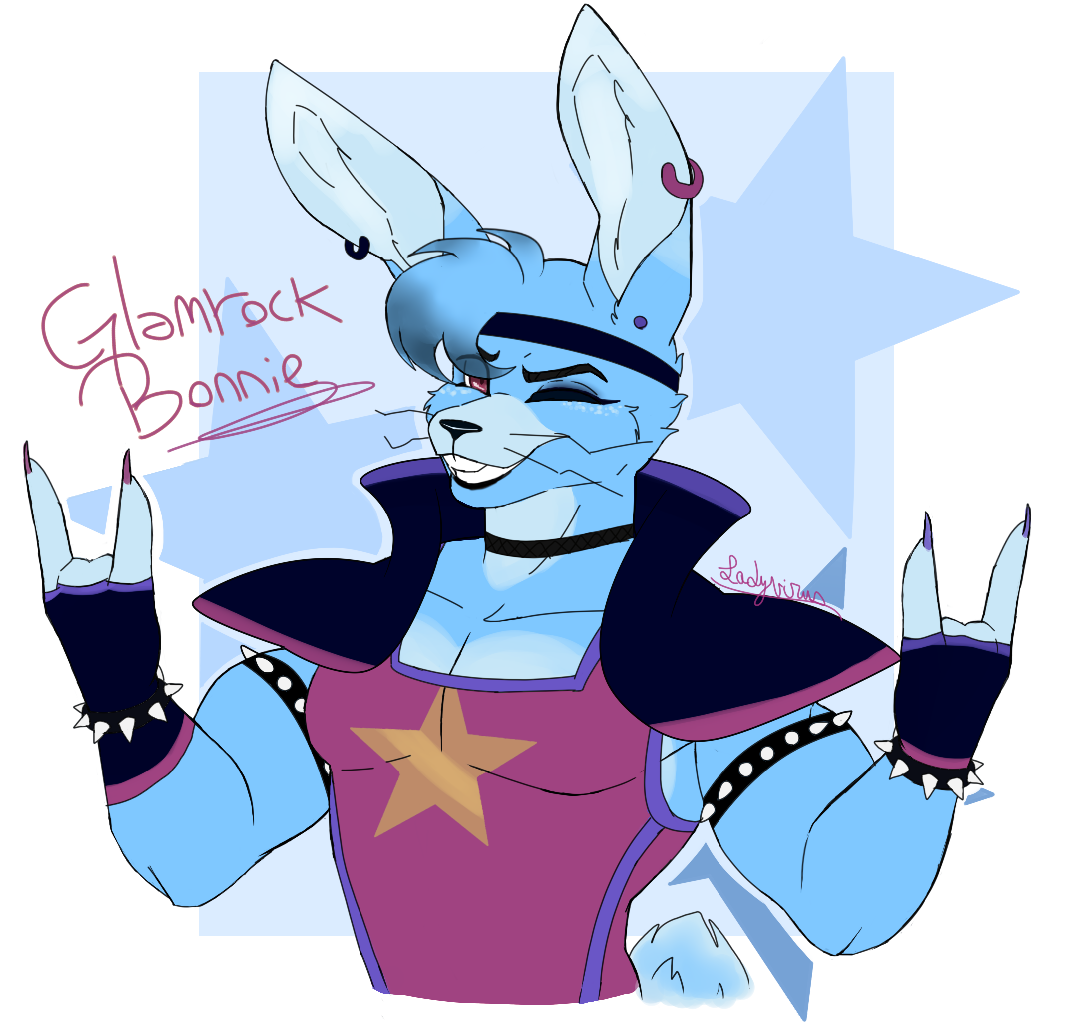 How to Draw Glamrock Bonnie for Android - Download