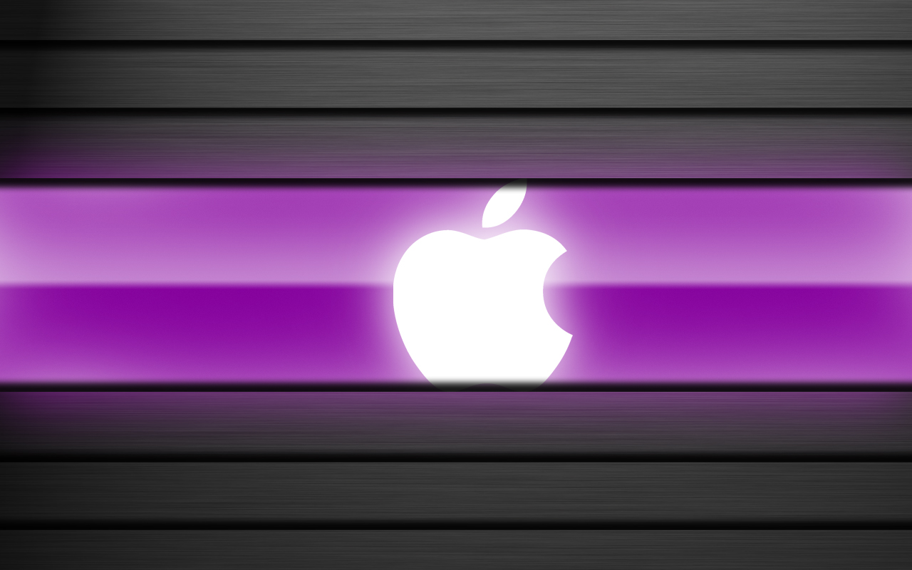 Mac OS X Wallpaper Purple