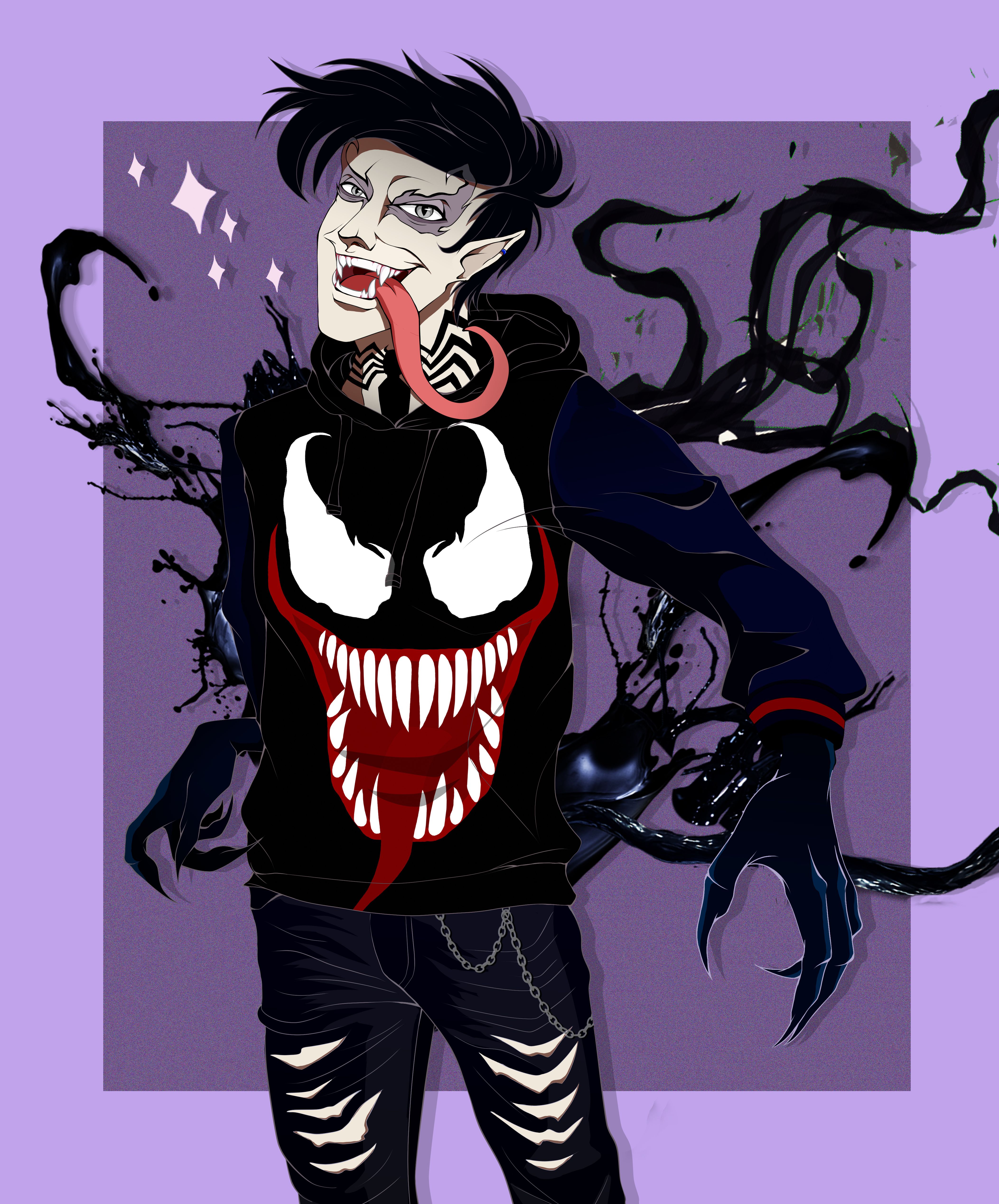 Venom Human Version by Rabies-Lyssavirus on DeviantArt