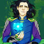 Loki. Tesseract with me in Death. Avengers