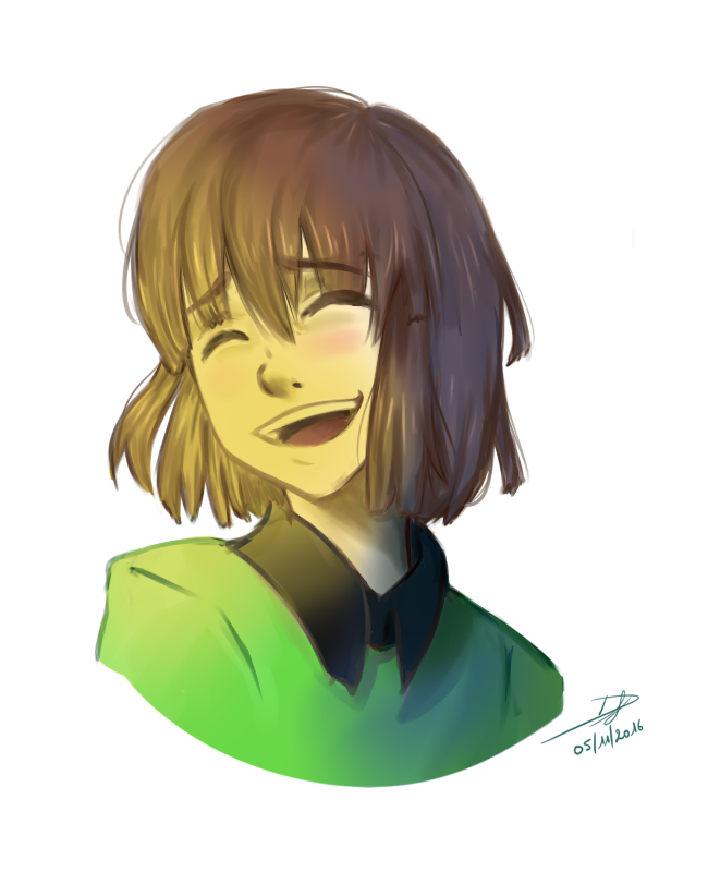 Chara(undertale) smile