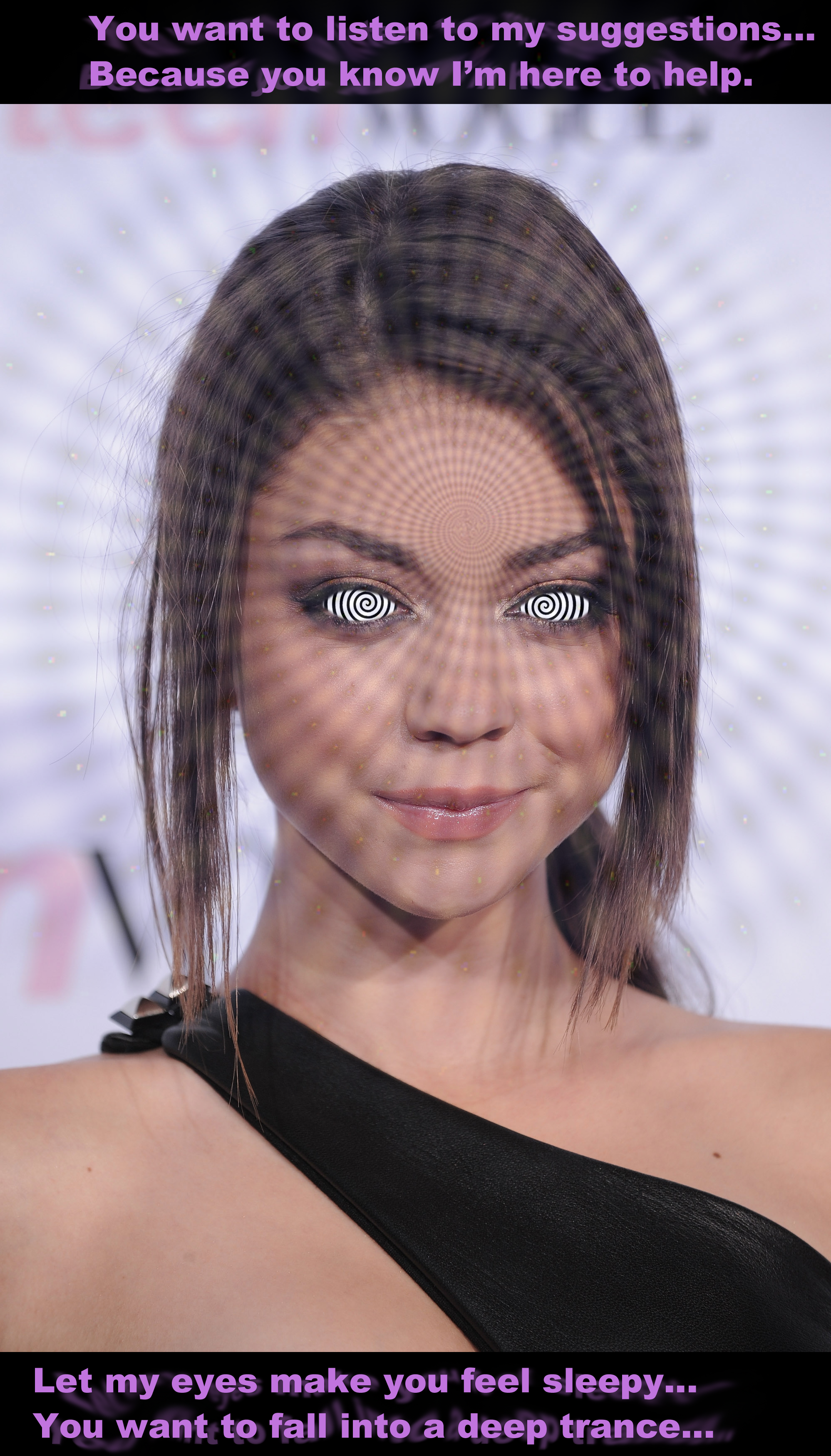 Sarah Hyland hypnotizes you