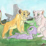 Spike's Lion Friends