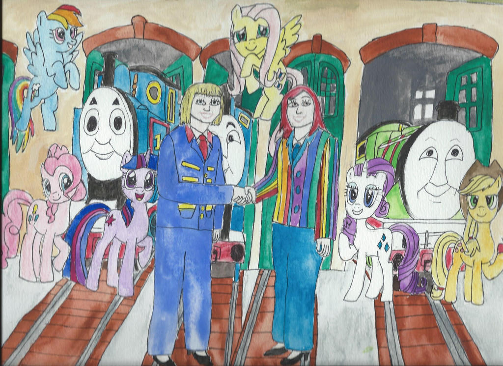 Two Women two worlds by merrittwilson on DeviantArt