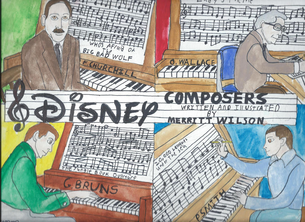 Disney composers by merrittwilson on DeviantArt