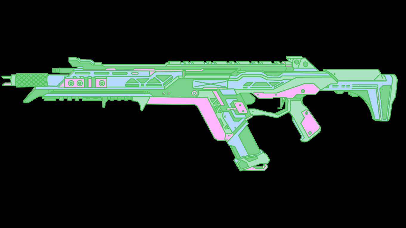 Apex Legends R 301 Carbine Limelight By Infin8art On Deviantart