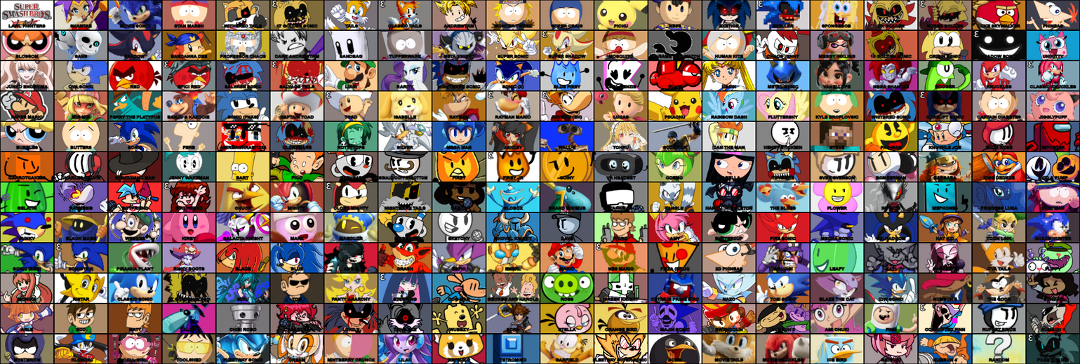 Super Brawl Trilogy All Star Brawl Roster by superultrafirey on DeviantArt