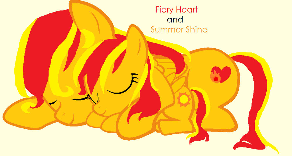 Fiery Heart and Summer Shine~