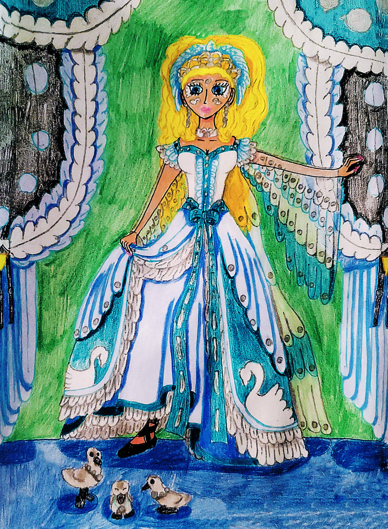 The Swan Princess (Traditional Version) by Twilightangel004 on DeviantArt