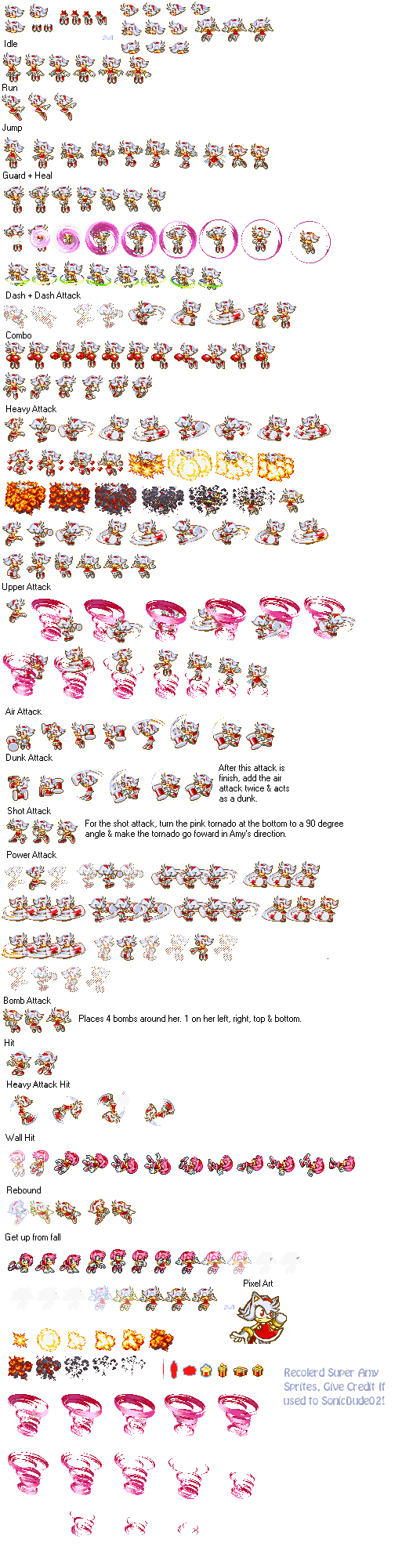 Hyper Amy Spritesheet