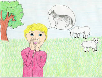 The Little Boy Who Cried Wolf Page 3