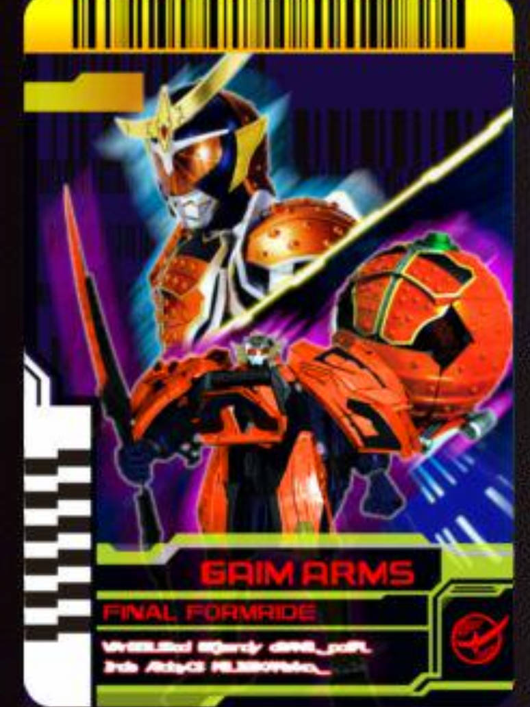 Final Form Ride Gaim Arms by mintmaro on DeviantArt