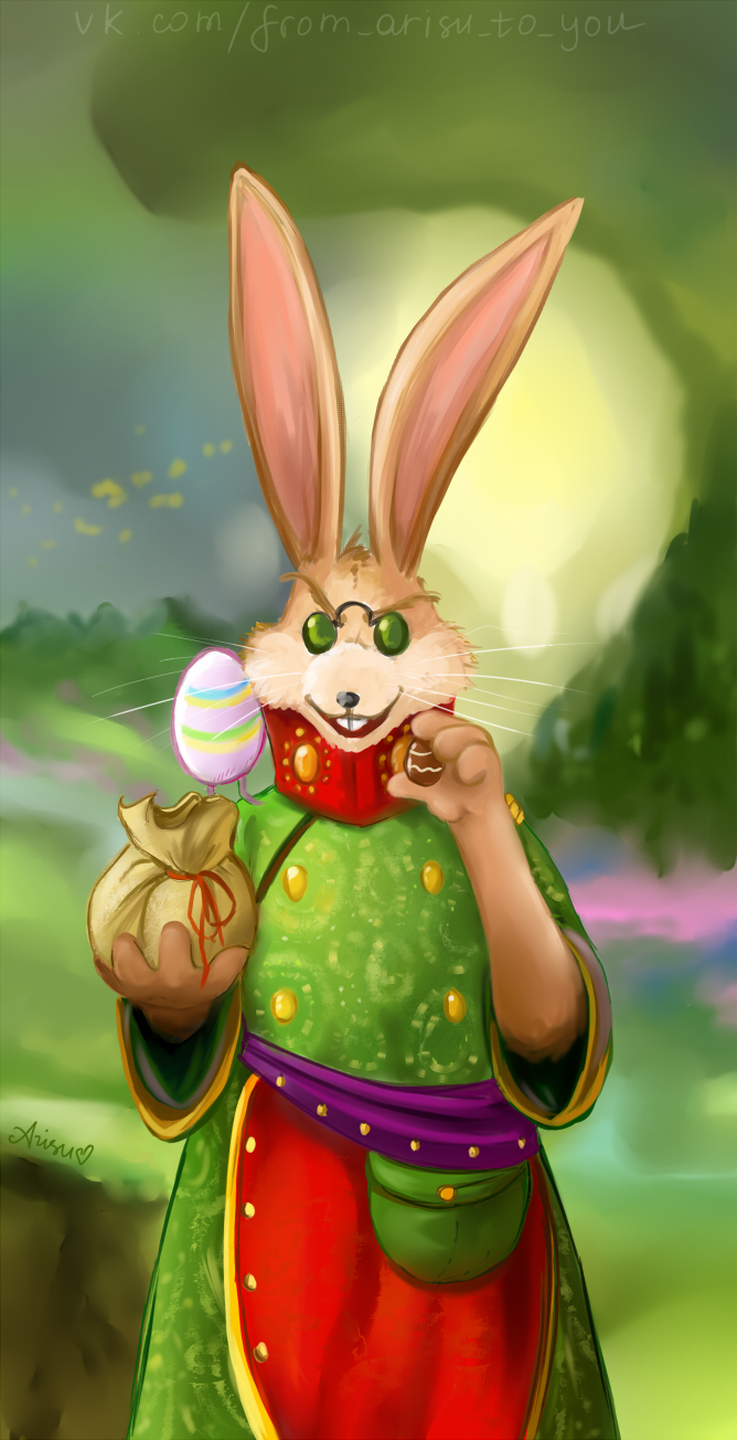 Easter Bunnymund by NemuShiffer on DeviantArt