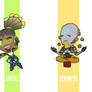 Overwatch - Lucio, Zenyatta, Widowmaker