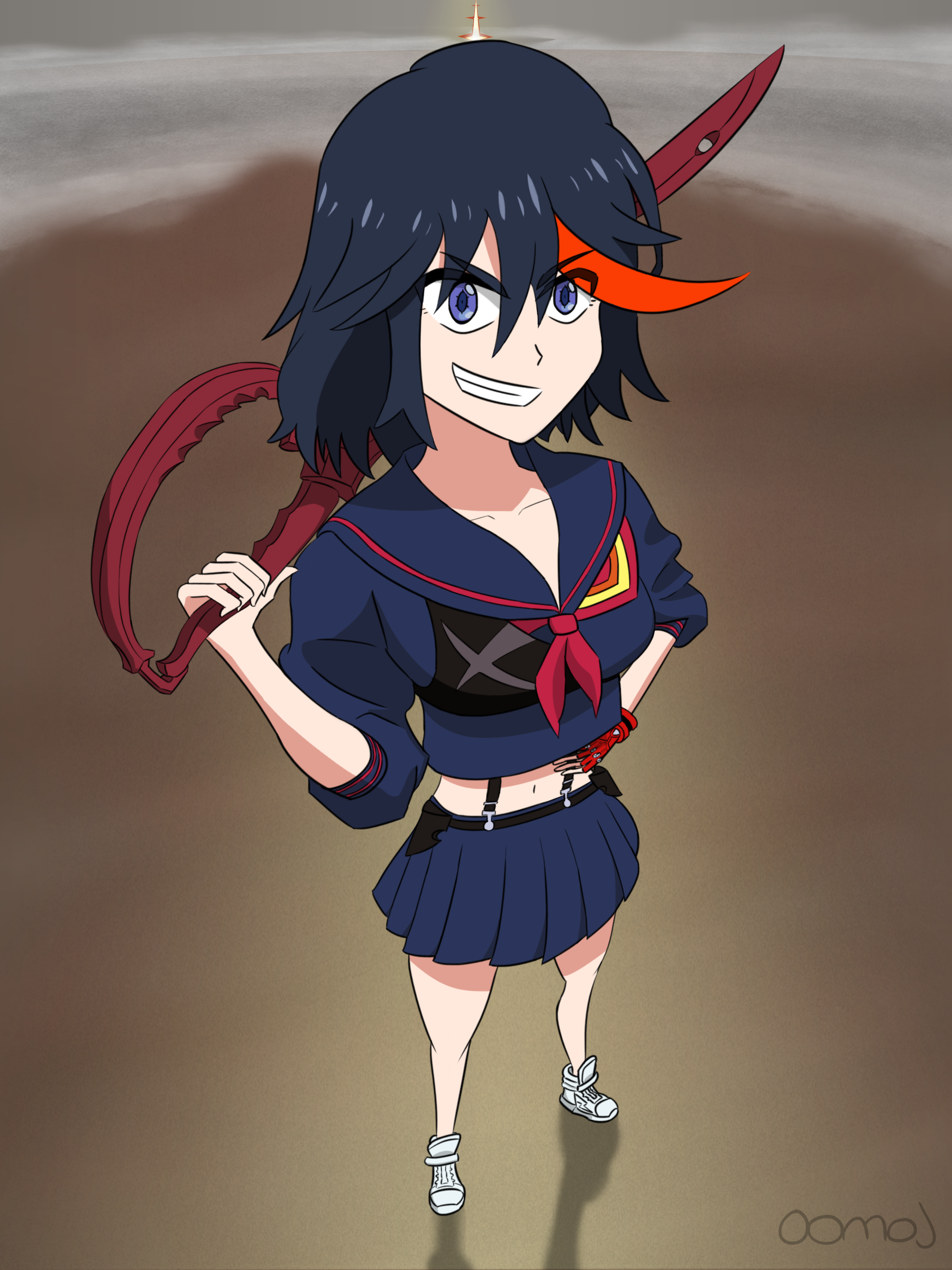 Ryuko Matoi  and Kamui Senketsu