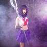 Hotaru Tomoe x Sailor Saturn cosplay