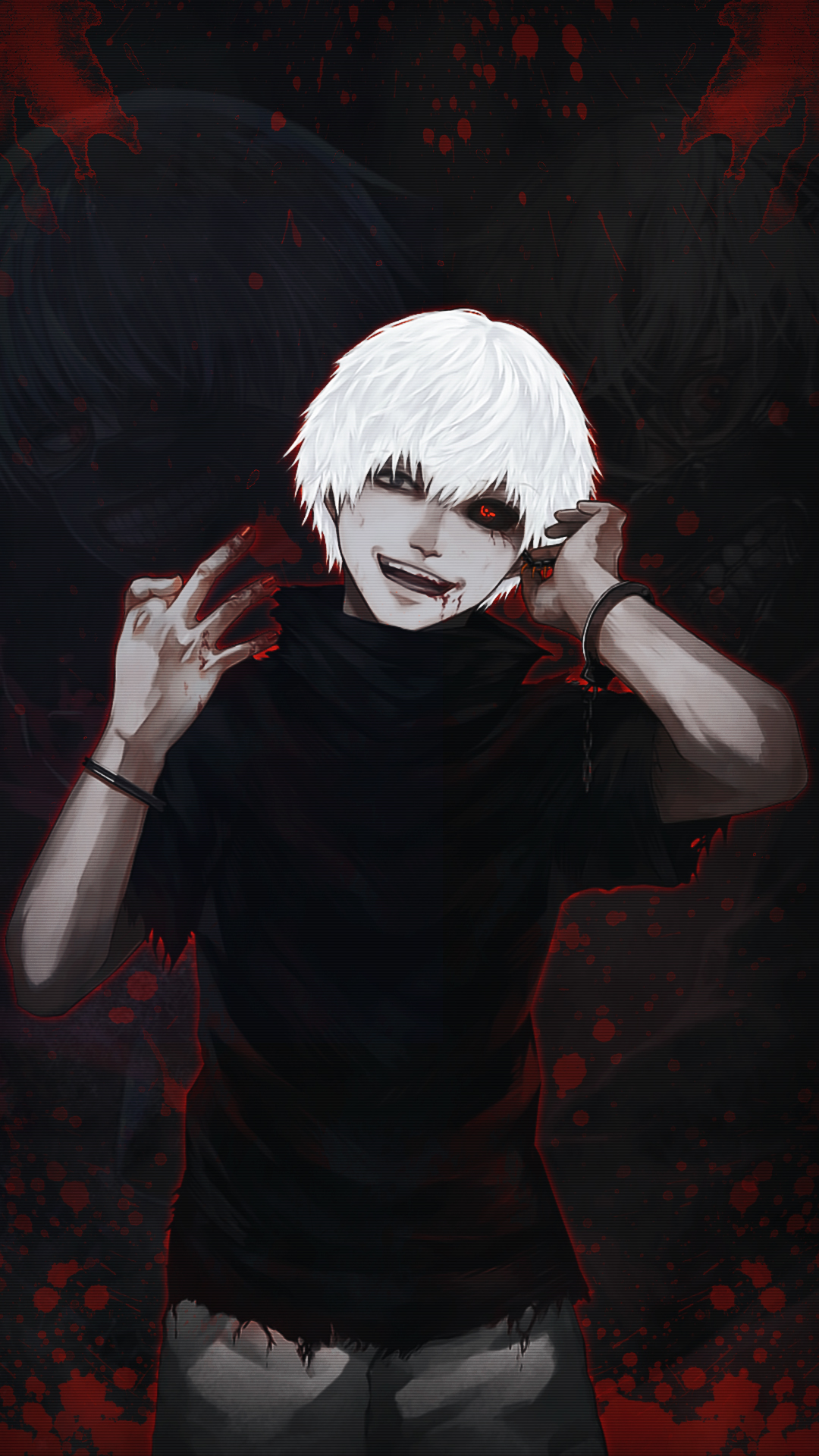 Ken Kaneki (Mobile Wallpaper) by Opseydon on DeviantArt