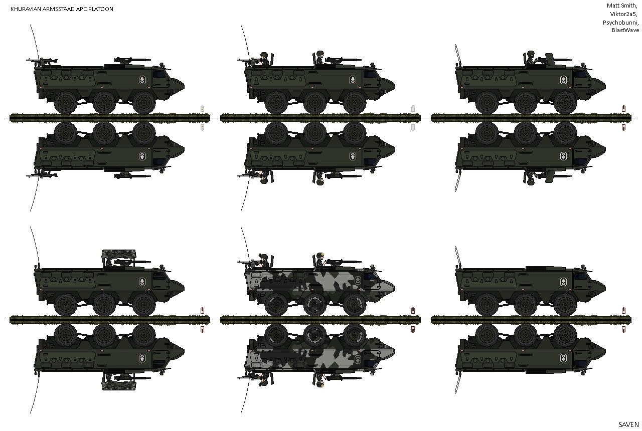 Deviantart Apc Khuravian Vehicles - APC Platoon by Liquid-Nitrogen on DeviantArt