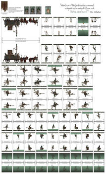 A World of Warriors- Godsworn army wargaming sheet