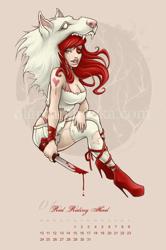 01. Red Riding Hood by aleksandracupcake